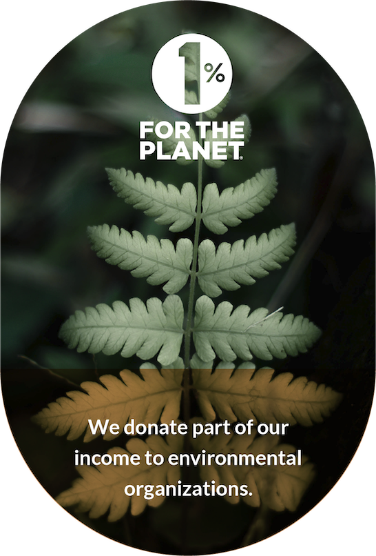 We Give 1% for the Planet